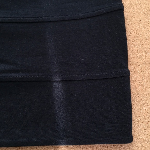 TALULA Black Paneled/Bandage High Waist Mini Skirt - Picture 4 of 6